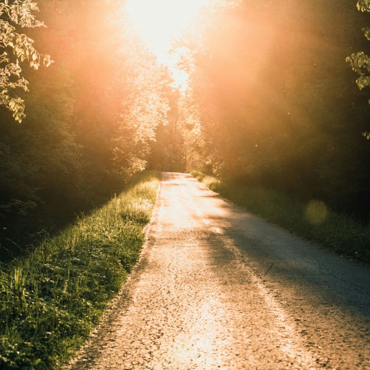 Peaceful nature scene symbolizing clarity and renewal